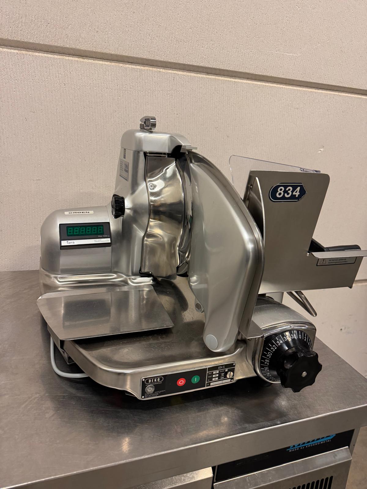 Berkel 834 S Slicer with Scales