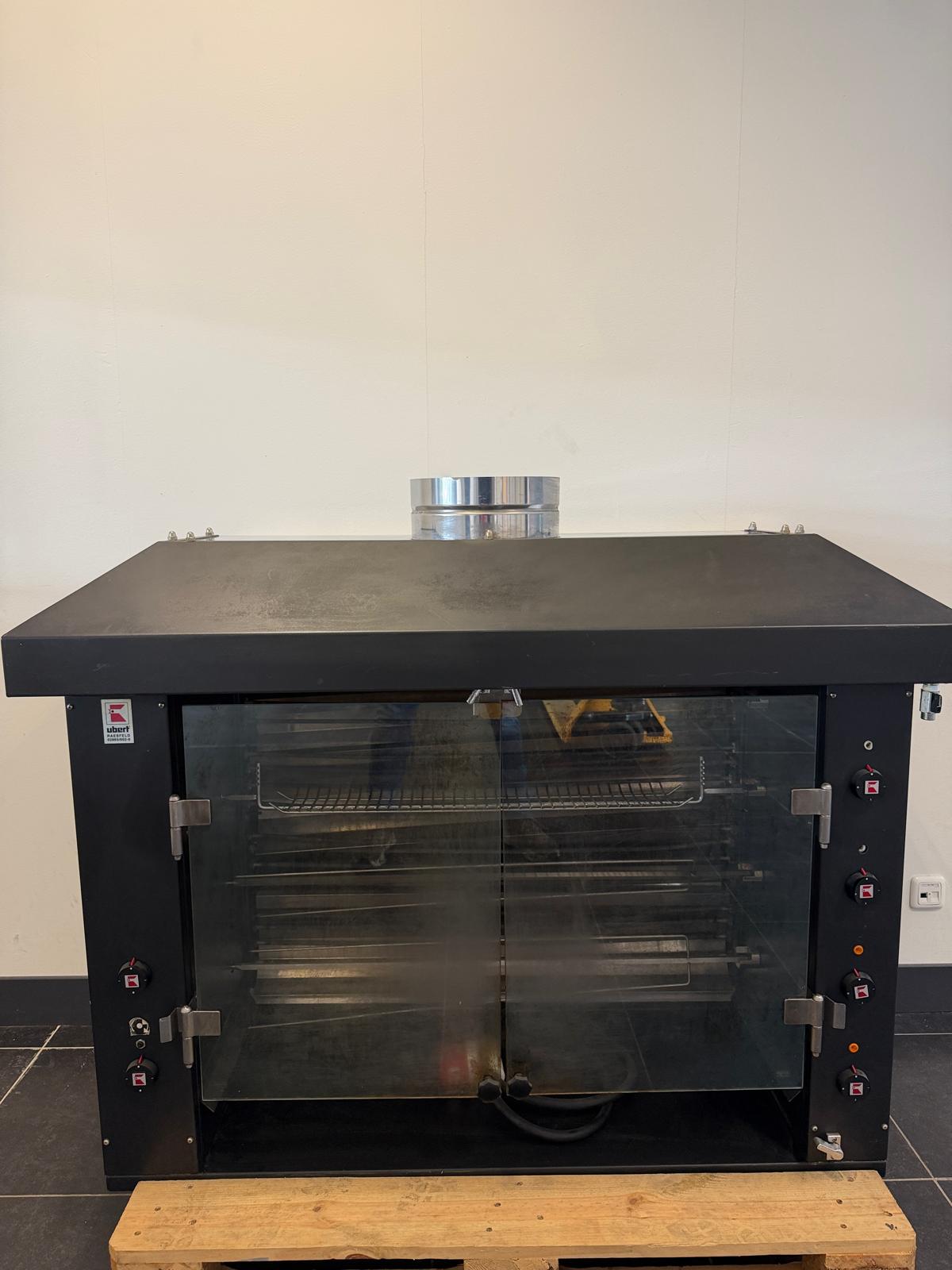 Ubert schoorsteengrill elektrisch
