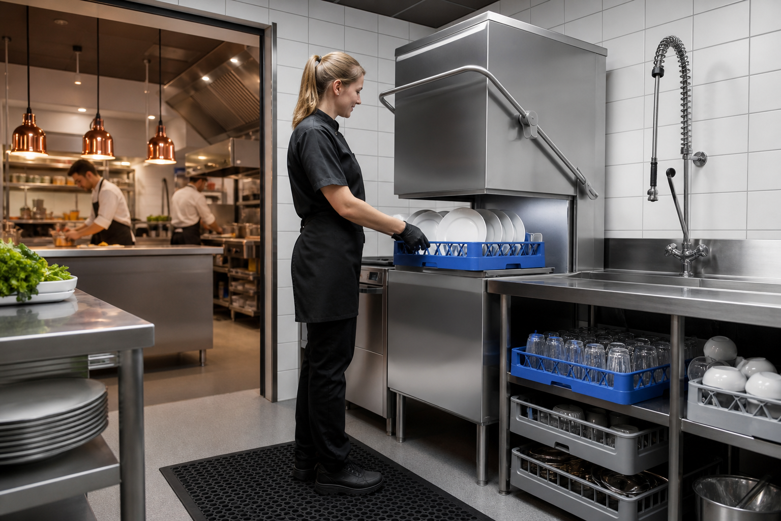 Professionele vaatwasser voor de horeca: welk type past bij uw zaak en kopen of leasen?